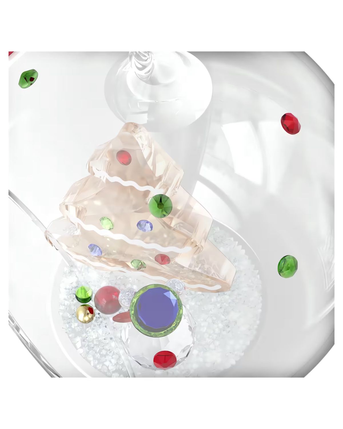 Holiday Cheers Tree and Snowman Ball Ornament 5701509