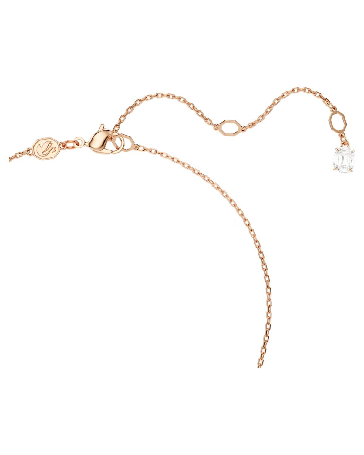 Mesmera set Pear cut, Octagon cut, White, 18k rose gold finish 5734246