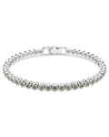 Imber Emily Tennis bracelet Round cut, Black, Rhodium plated M 5734238