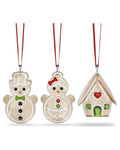 Holiday Cheers Gingerbread Ornament Set 5701511