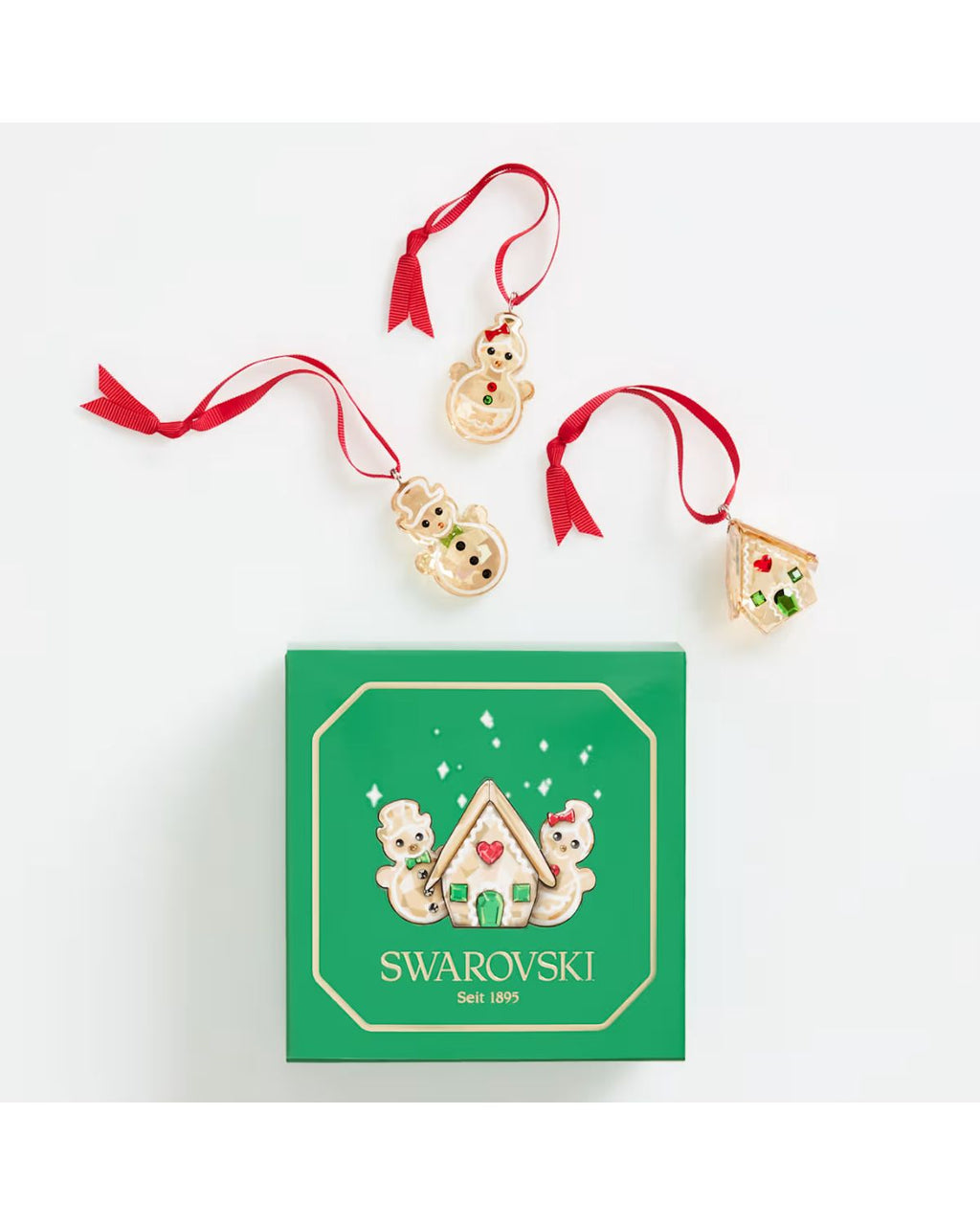 Holiday Cheers Gingerbread Ornament Set 5701511