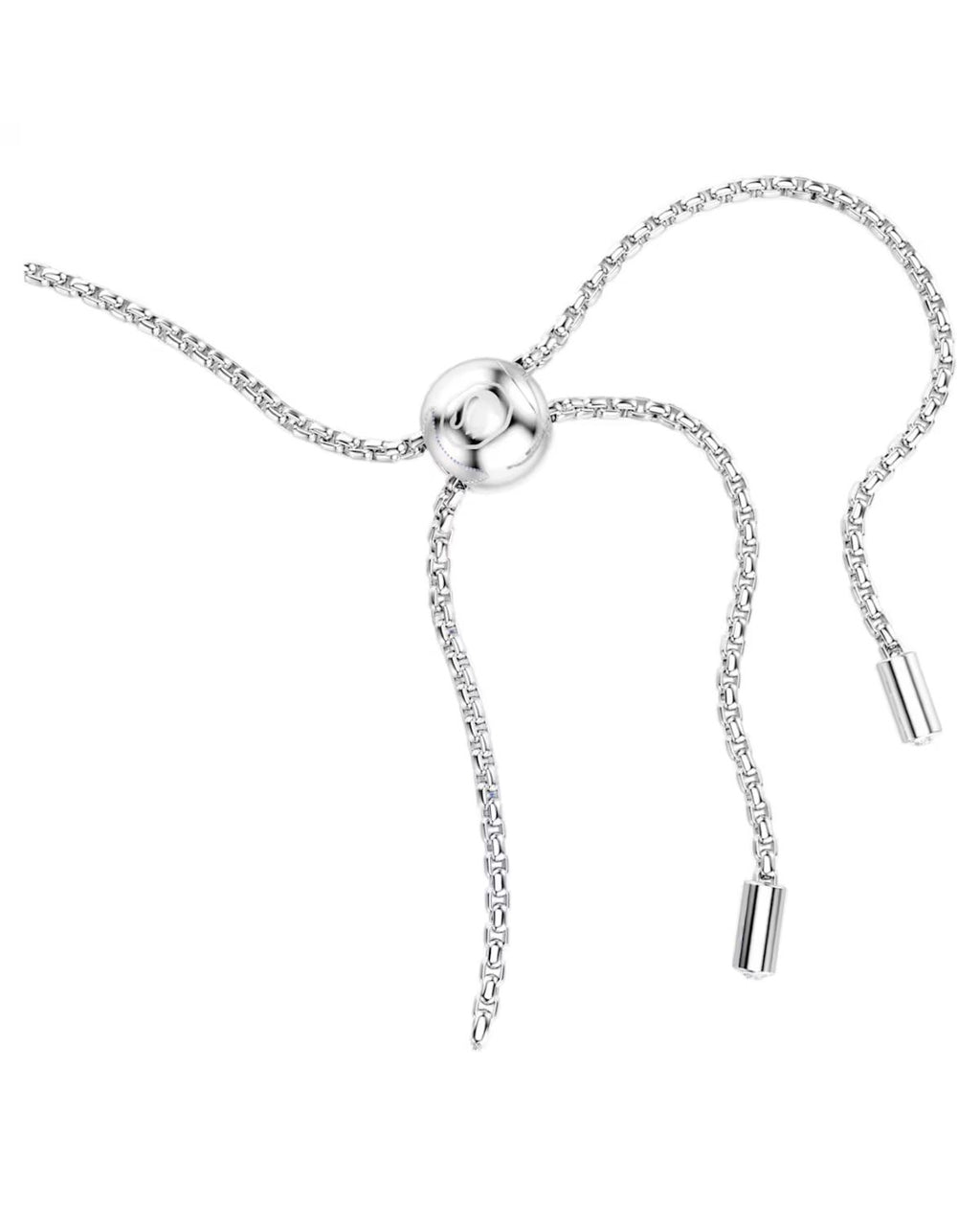 Matrix Tennis bracelet Mixed round cuts, Blue, Rhodium plated M 5725854
