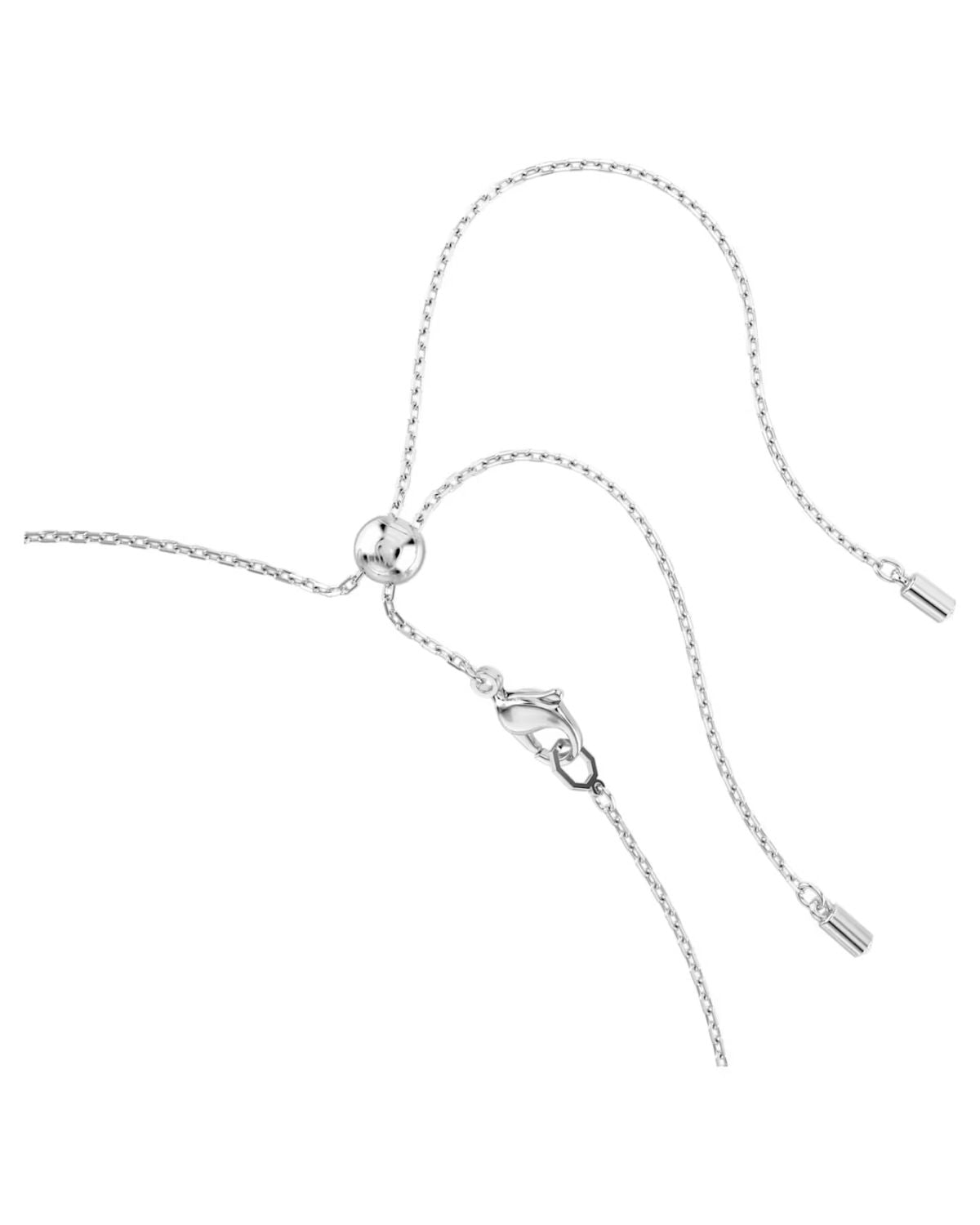 Matrix choker Mixed cuts, Blue, Rhodium plated 5722464