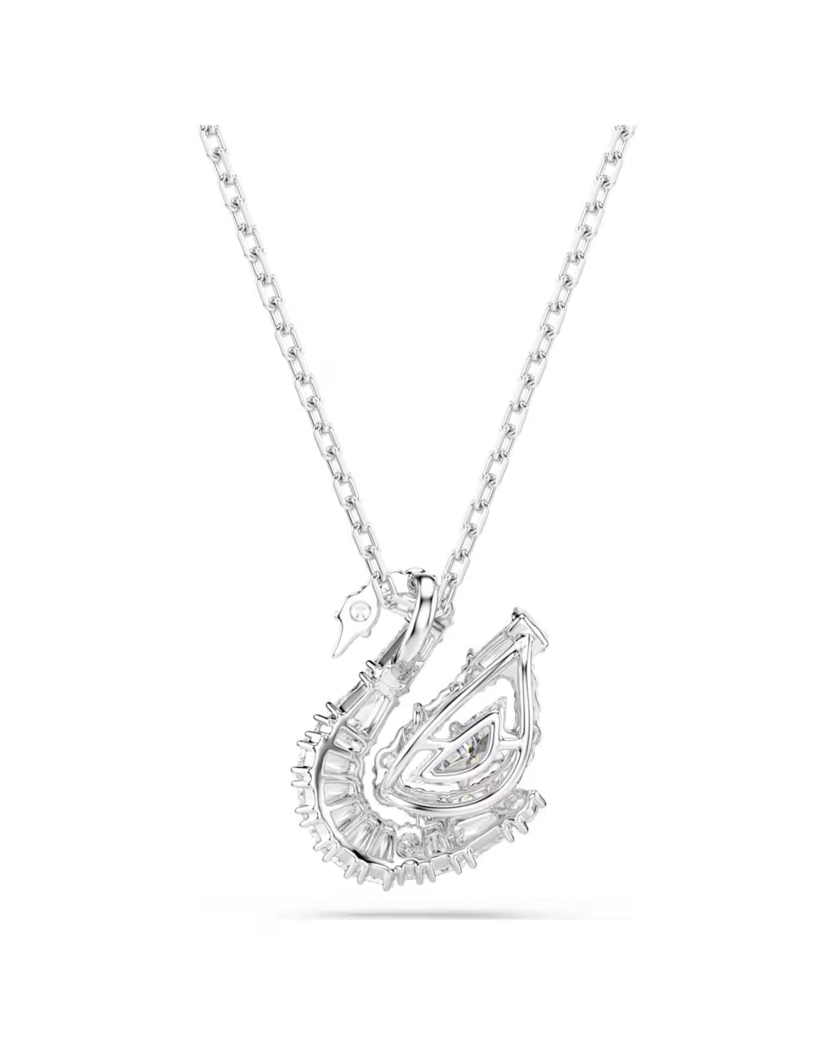 Swan pendant Mixed cuts, Swan, White 5732412