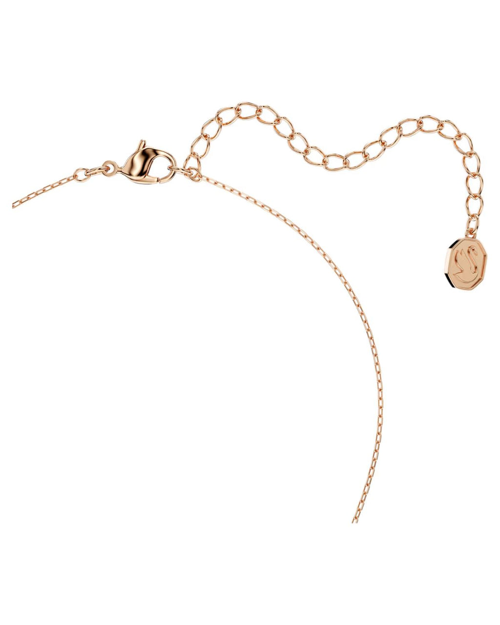 Mesmera pendant Mixed cuts, White, 18k rose gold finish 5734245