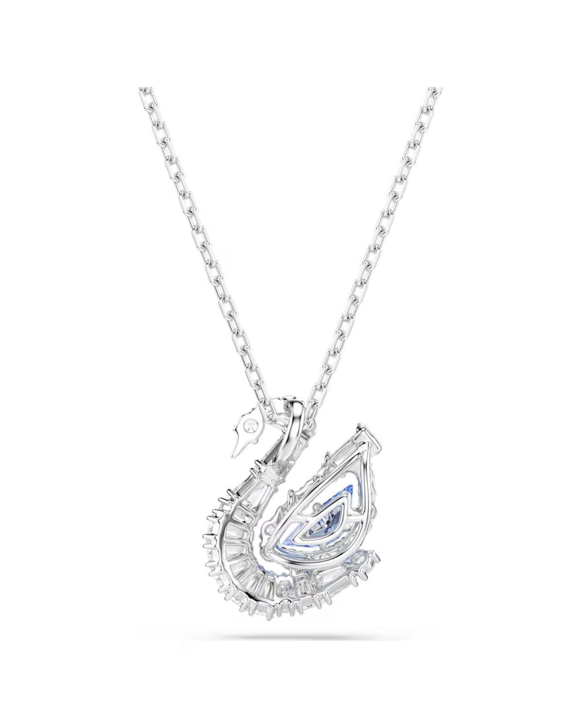 Swan pendant Mixed cuts, Swan, Blue 5723389