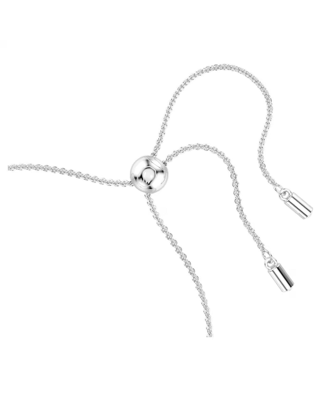 Magic bracelet Snowflake, Blue, Rhodium plated 5734244