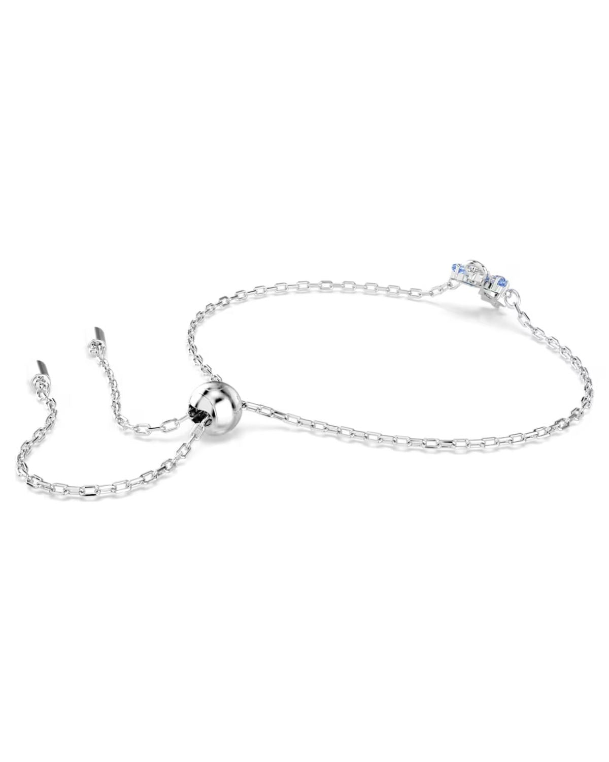 Magic bracelet Angel, Blue, Rhodium plated 5734263