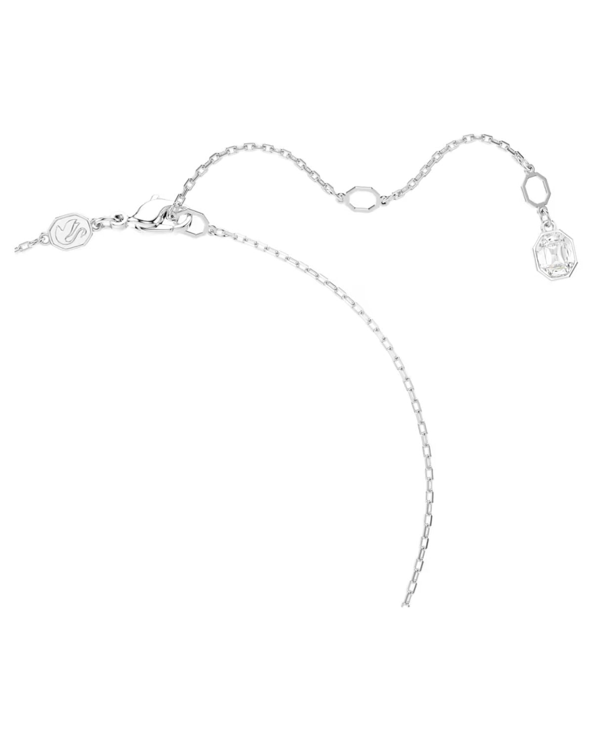 Dextera pendant Round cut, White, Rhodium plated 5733400