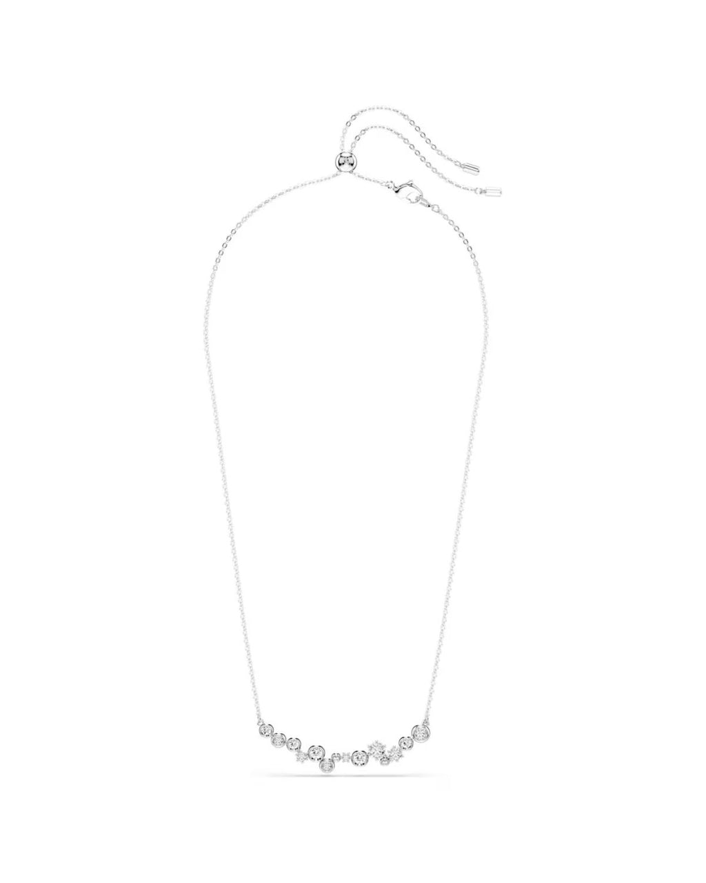 Constella necklace Mixed cuts, White, Rhodium plated 5722473