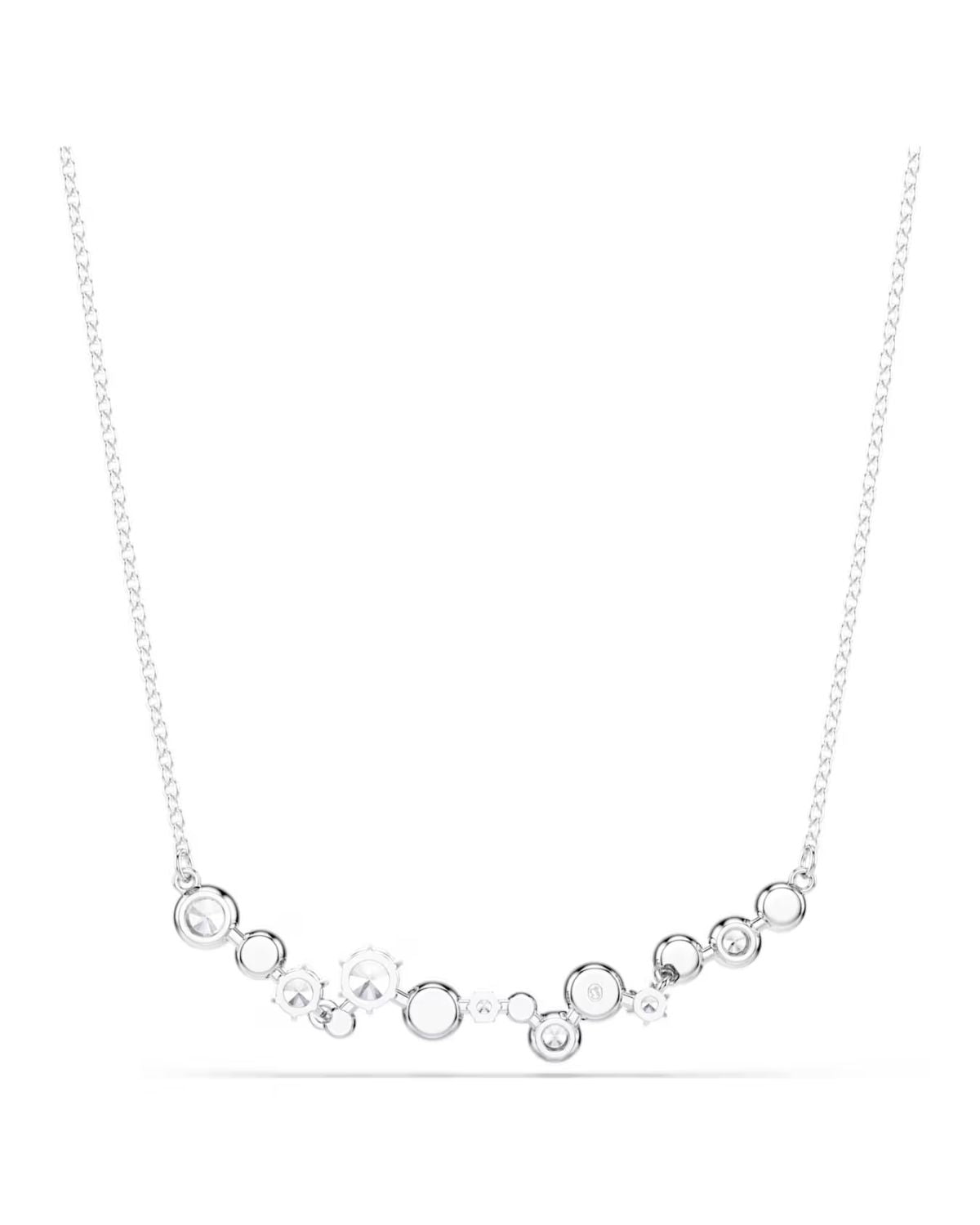 Constella necklace Mixed cuts, White, Rhodium plated 5722473