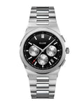 Cluse - Vigoureux Chrono Black/Silver Dial/ Silver Link CW20806