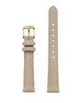 Cluse - Strap 14mm Linen Beige, Gold Colour CS12113