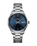Cluse men's Antheor blue/silver steel link CW20903
