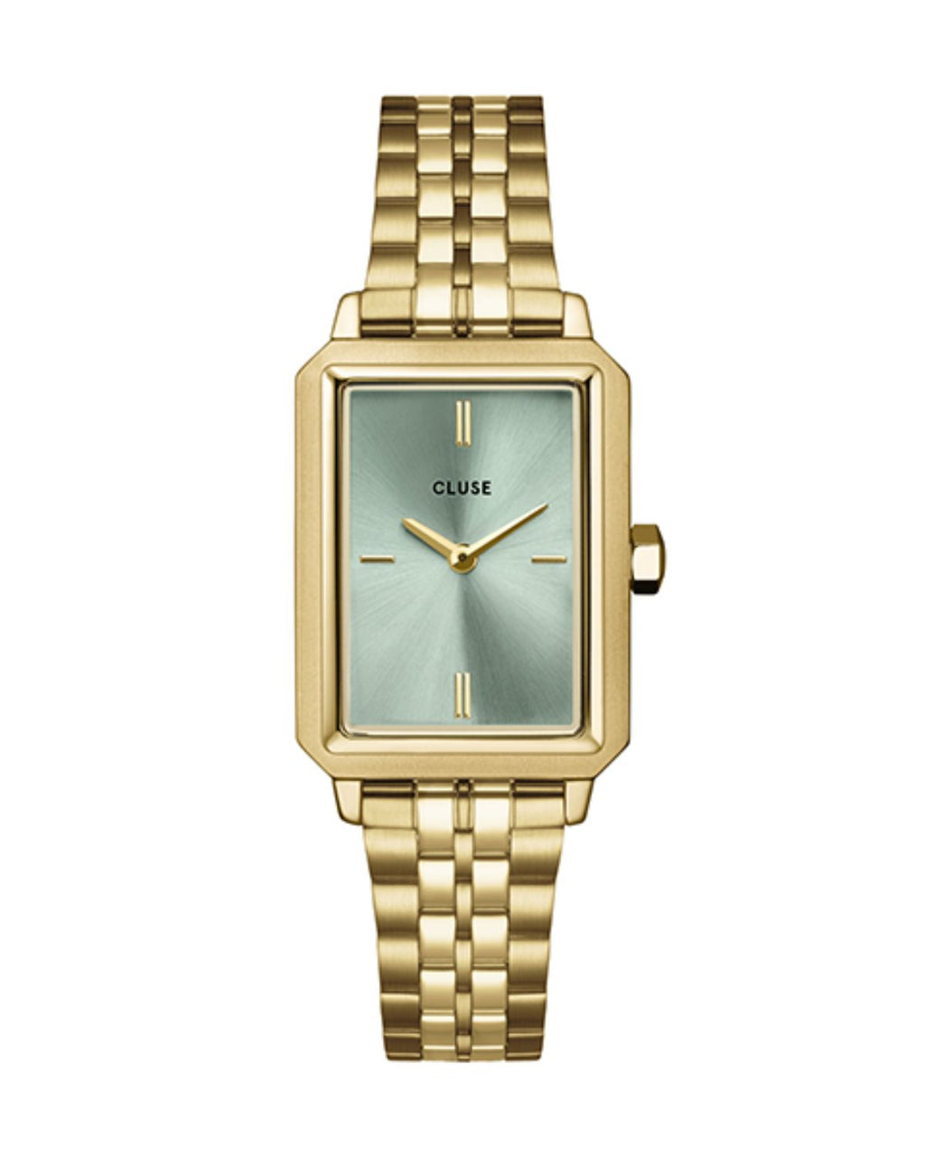 Cluse - Fluette Sage Green/gold Link CW11514