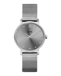 CLUSE - Minuit Mesh crystals, grey. siler colour CW10203