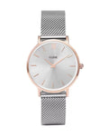 CLUSE- minuit mesh rose gold/silver CW0101203004