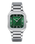 Cluse Quadrus Green/Steel watch CW25702