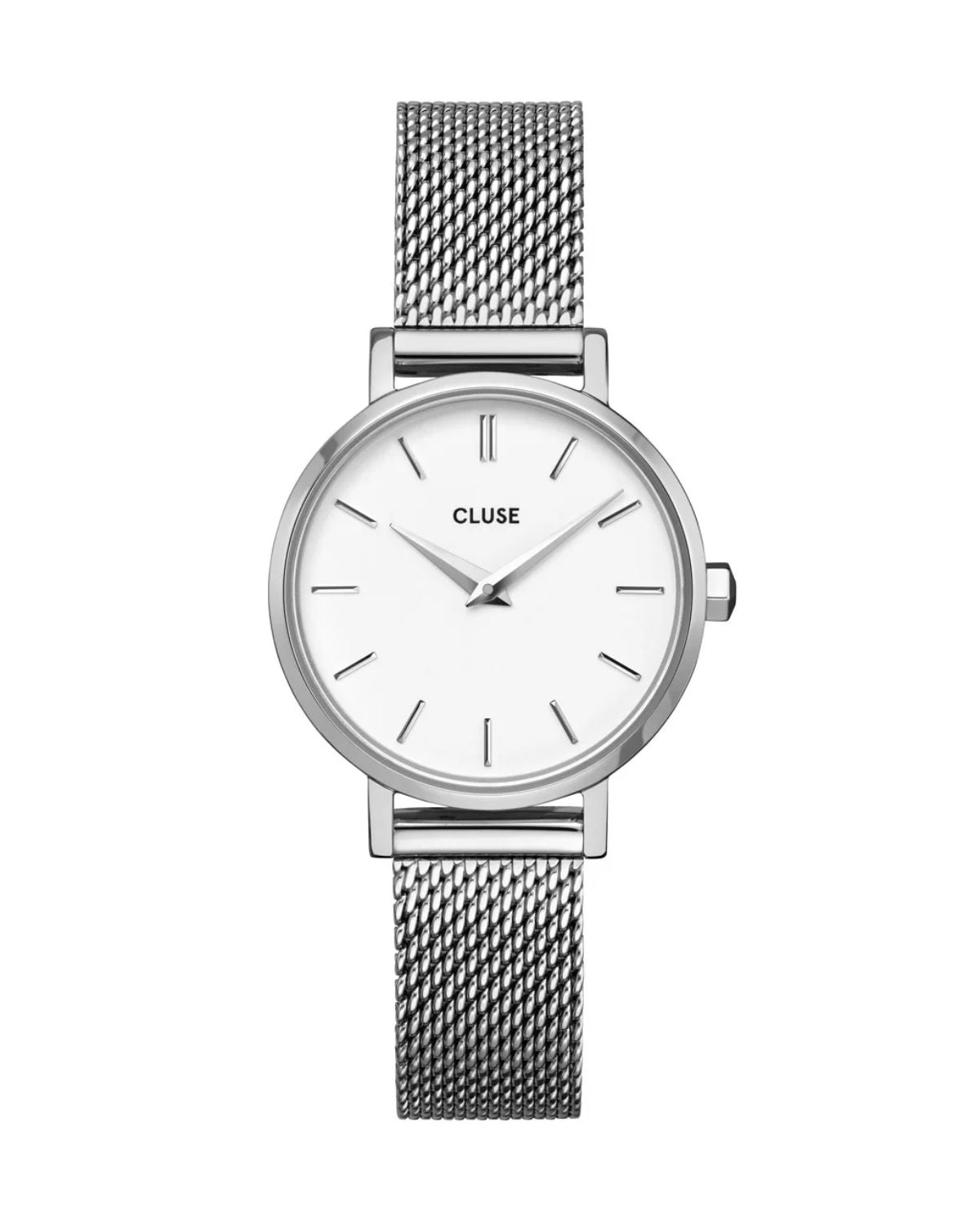 CLUSE Boho Chic Petite Mesh Silver White/Silver