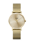 CLUSE Minuit Mesh Crystals, Full Gold CW10204