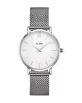 CLUSE Minuit Mesh Silver/White