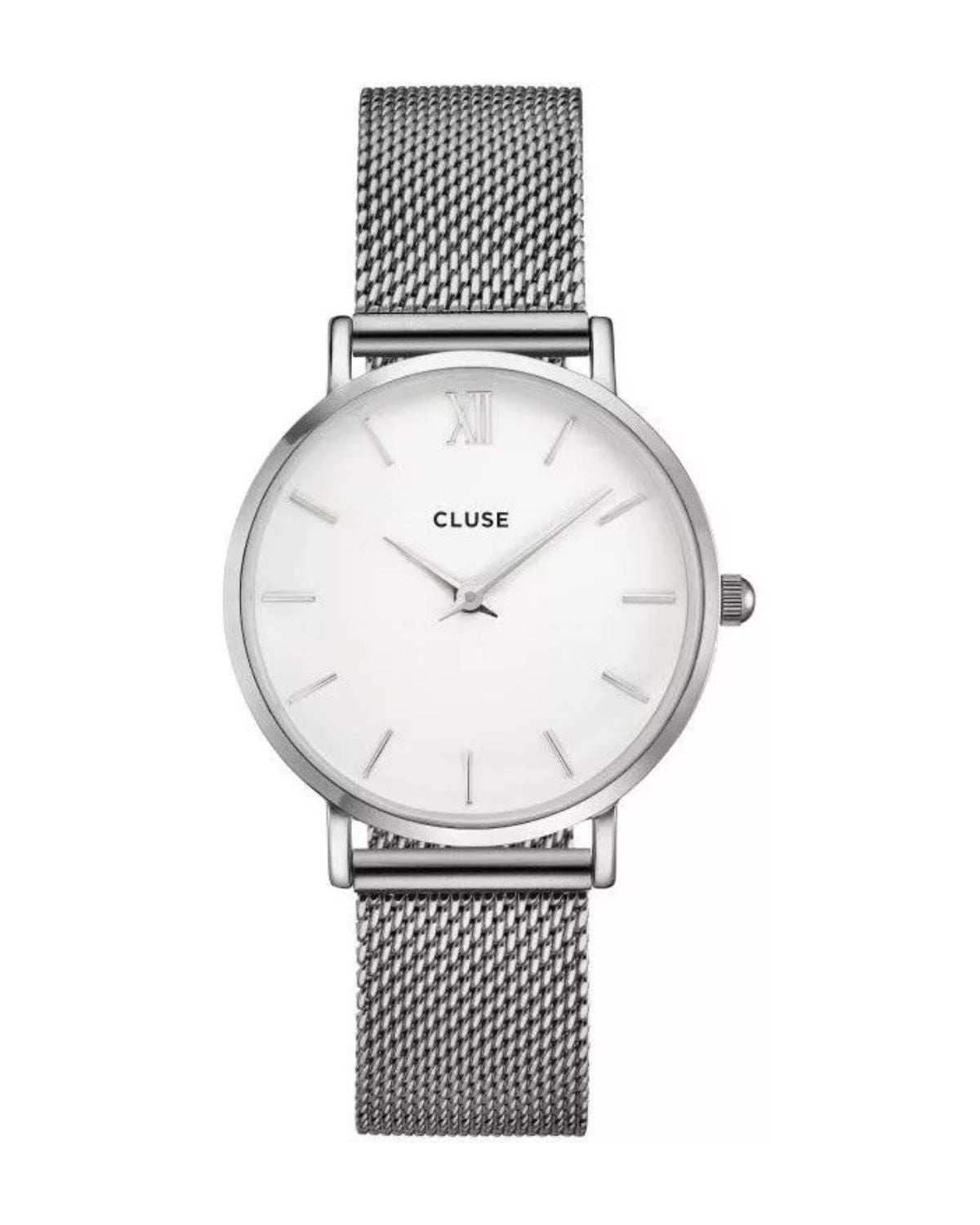 CLUSE Minuit Mesh Silver/White