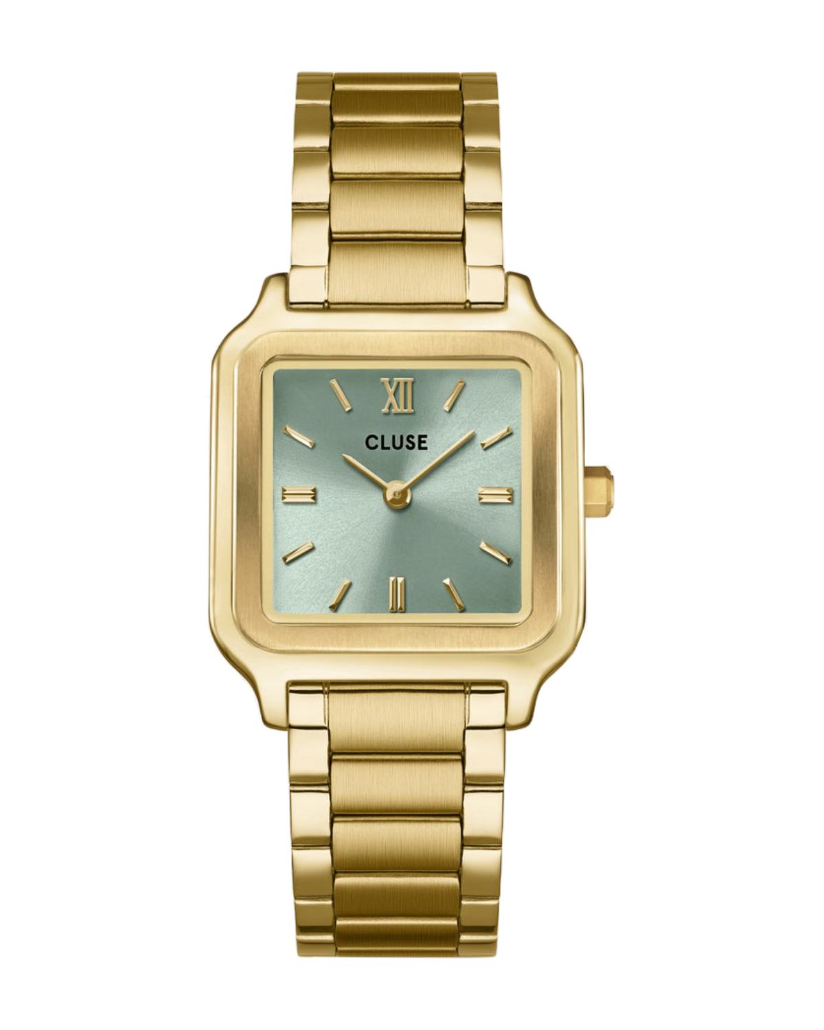 Cluse Gracieuse Sage Green/Gold Link Watch CW11909