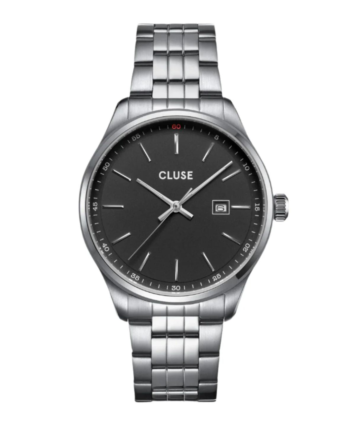 Cluse - Antheor Black/Silver Steel Link CW20904