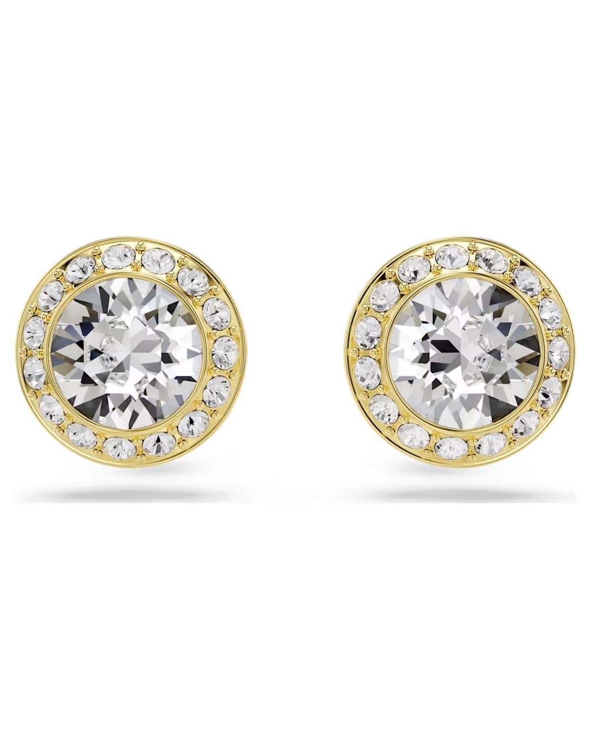 Una Angelic set Set (3), Round cut, White, Gold-tone plated 5750619