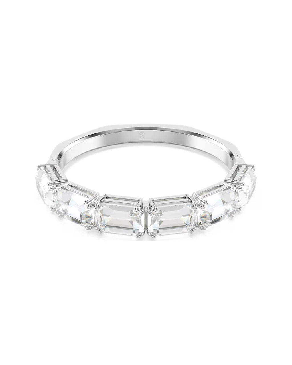 Millenia bangle Octagon cut, White, Rhodium plated 5696322