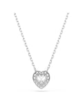 Ariana Grande x Swarovski pendant Mixed cuts, Heart, White, Rhodium plated 5720852