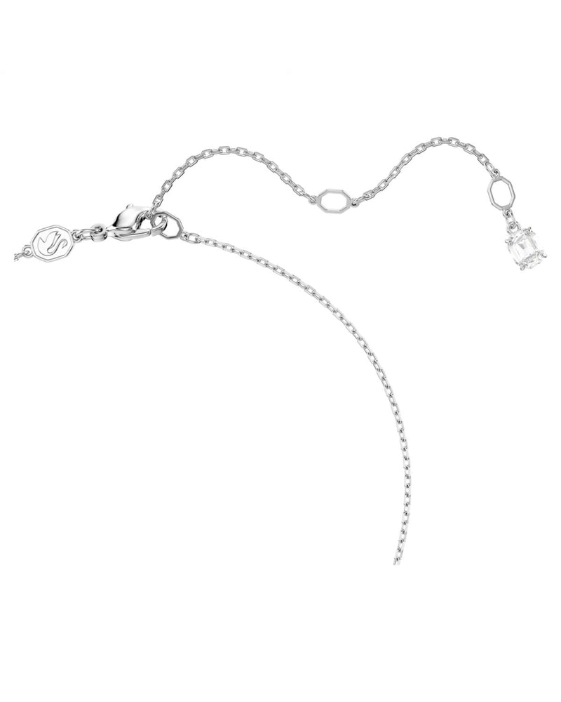 Ariana Grande x Swarovski pendant Mixed cuts, Heart, White, Rhodium plated