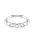 Millenia bangle Octagon cut, White, Rhodium plated 5696323