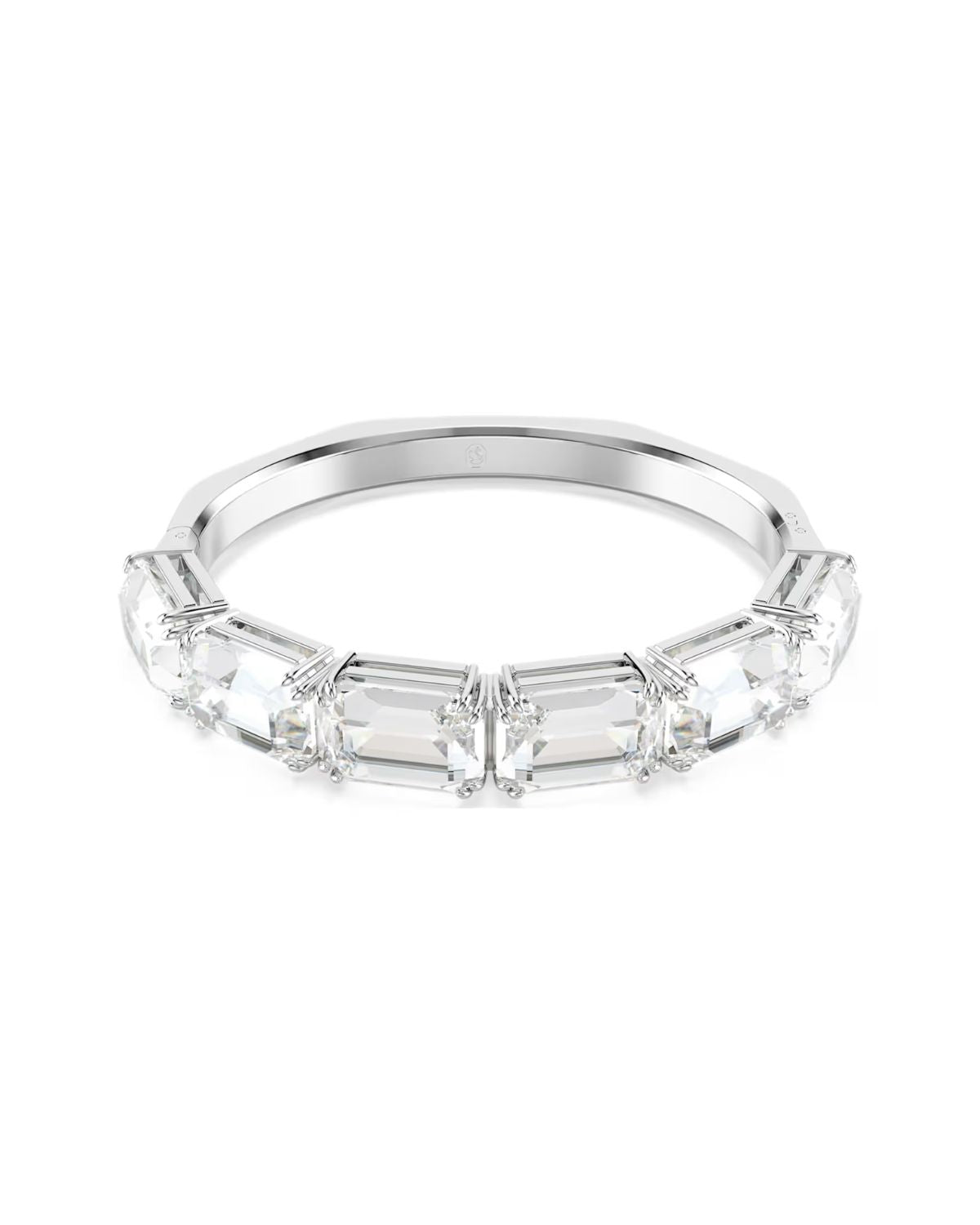Millenia bangle Octagon cut, White, Rhodium plated 5696323