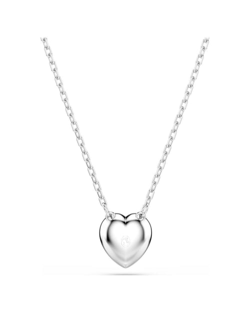 Ariana Grande x Swarovski pendant Mixed cuts, Heart, White, Rhodium plated 5720852