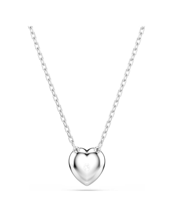 Ariana Grande x Swarovski pendant Mixed cuts, Heart, White, Rhodium plated
