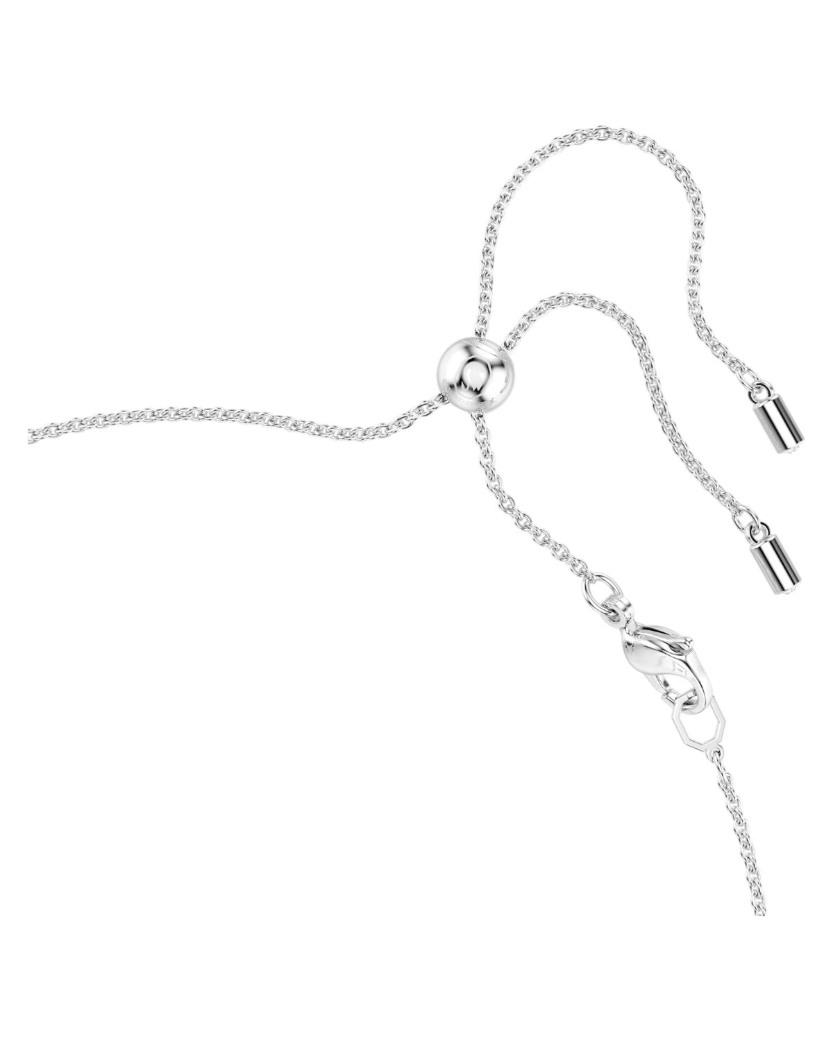 Ariana Grande x Swarovski choker Crystal pearl, Round cut, White, Rhodium plated 5720865