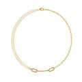 14k Gold-plated link necklace 362303C00-45