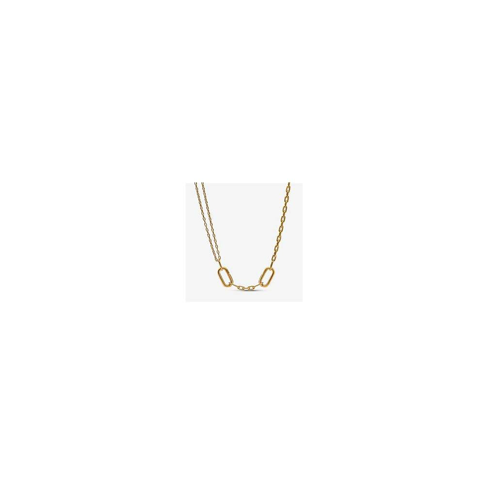 14k Gold-plated link necklace 362303C00-45 (High Resolution)