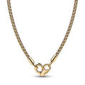 Pandora Moments Studded Chain Necklace 362451C00-45