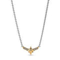 Marvel Captain Marvel Octogram Star Two tone Pendant Necklace 362745C01-50