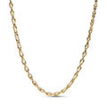 Figure of 8 chain link 14k gold-plated necklace 363052C00-50