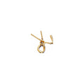 14k Gold-plated T-bar necklace 363255C00-50 (High Resolution)