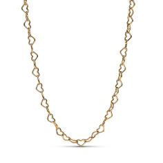 Heart 14k gold-plated collier 363334C00-45