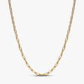 14k Gold-plated link necklace 363416C00-70 (High Resolution)