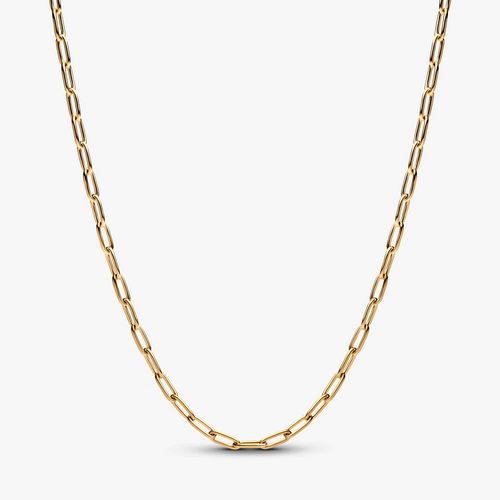 14k Gold-plated link necklace 363416C00-70 (High Resolution)