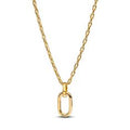 14k gold-plated large openable link pend 364083C00-70