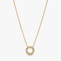 Pandora Shine Reversible Logo Collier w 367436C01-45 (High Resolution)