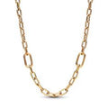 14k Gold-plated small-link necklace 369685C00-50