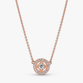 PANDORA Rose Vintage Allure Necklace w C 380523CZ-45 (High Resolution)